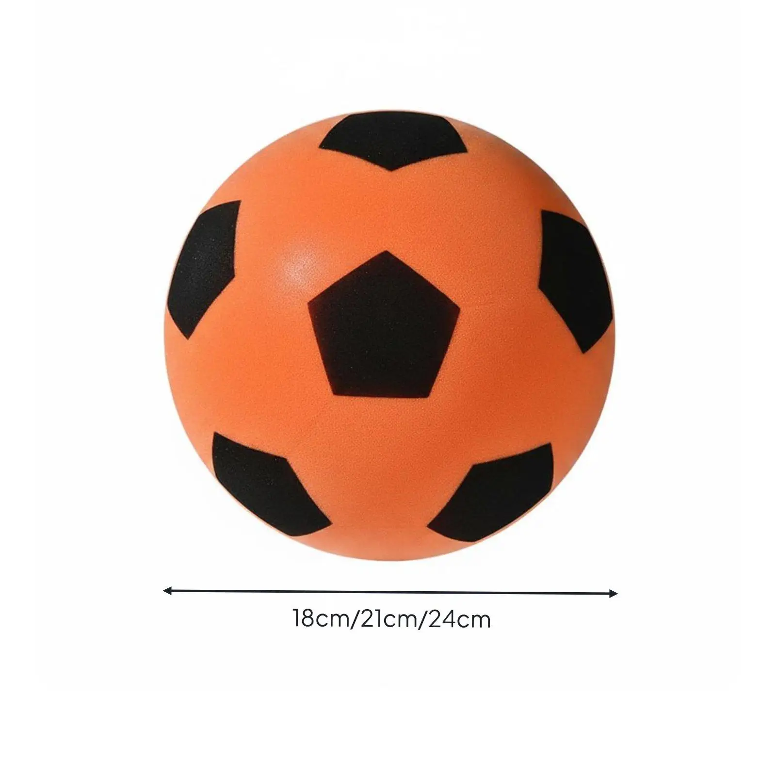 Children Silent Ball Quiet PU Foam Soccer Ball Small Football for Kids Indoor Active Training and Fun view 5
