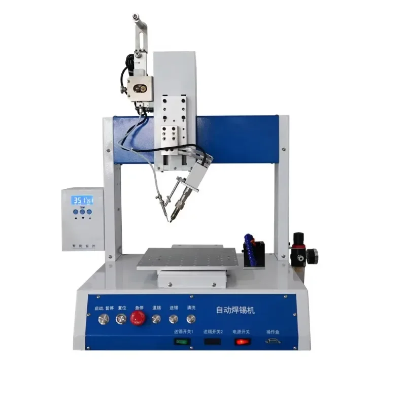 usb automatic soldering machine PCB Led lights automatic Socket Soldering Machine Three Axes Automatic Soldering Machine