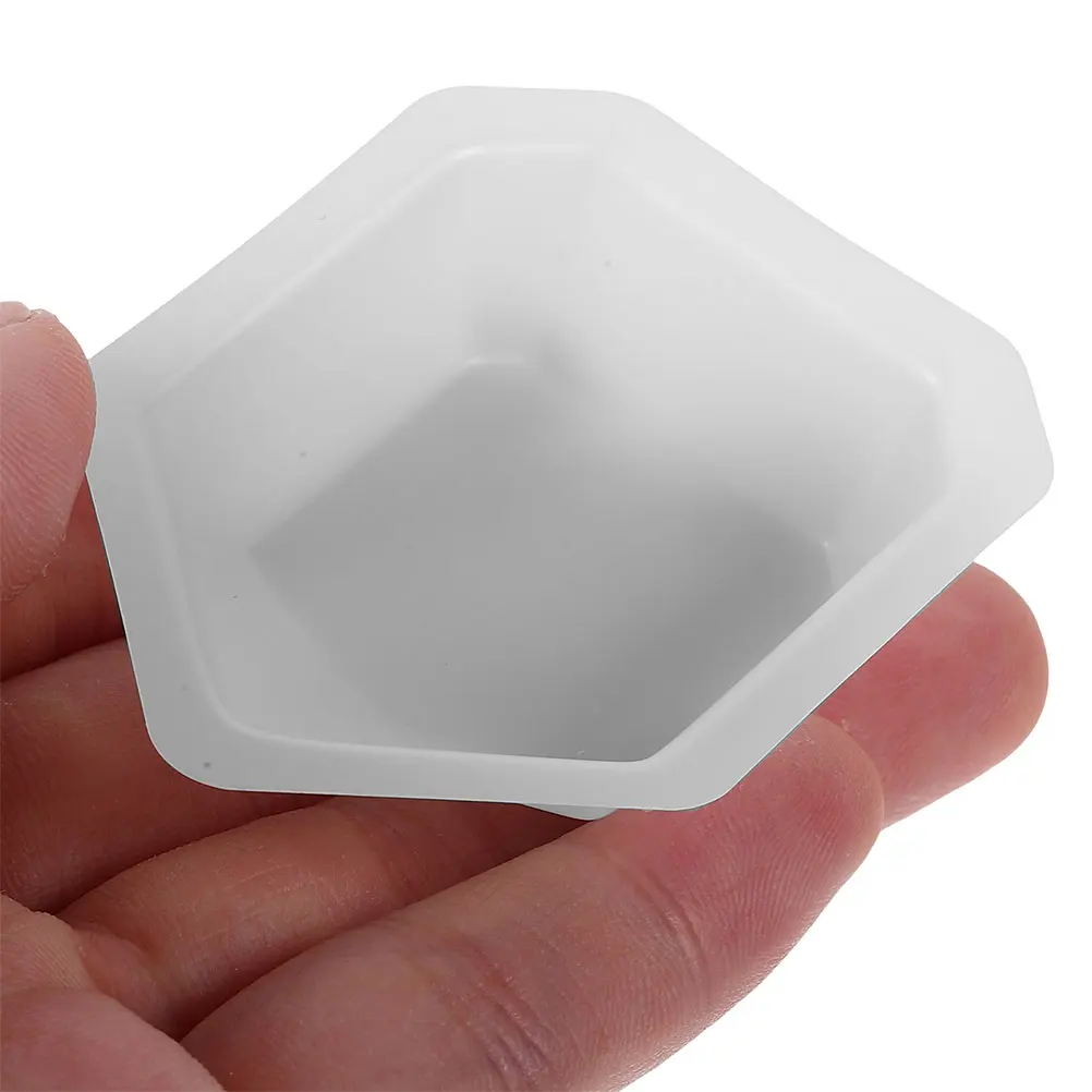 

10pcs Lab Sample Plates Equipment Sample Dishes Plastic Boats Storage Weighing Small Weighing Trays Plate