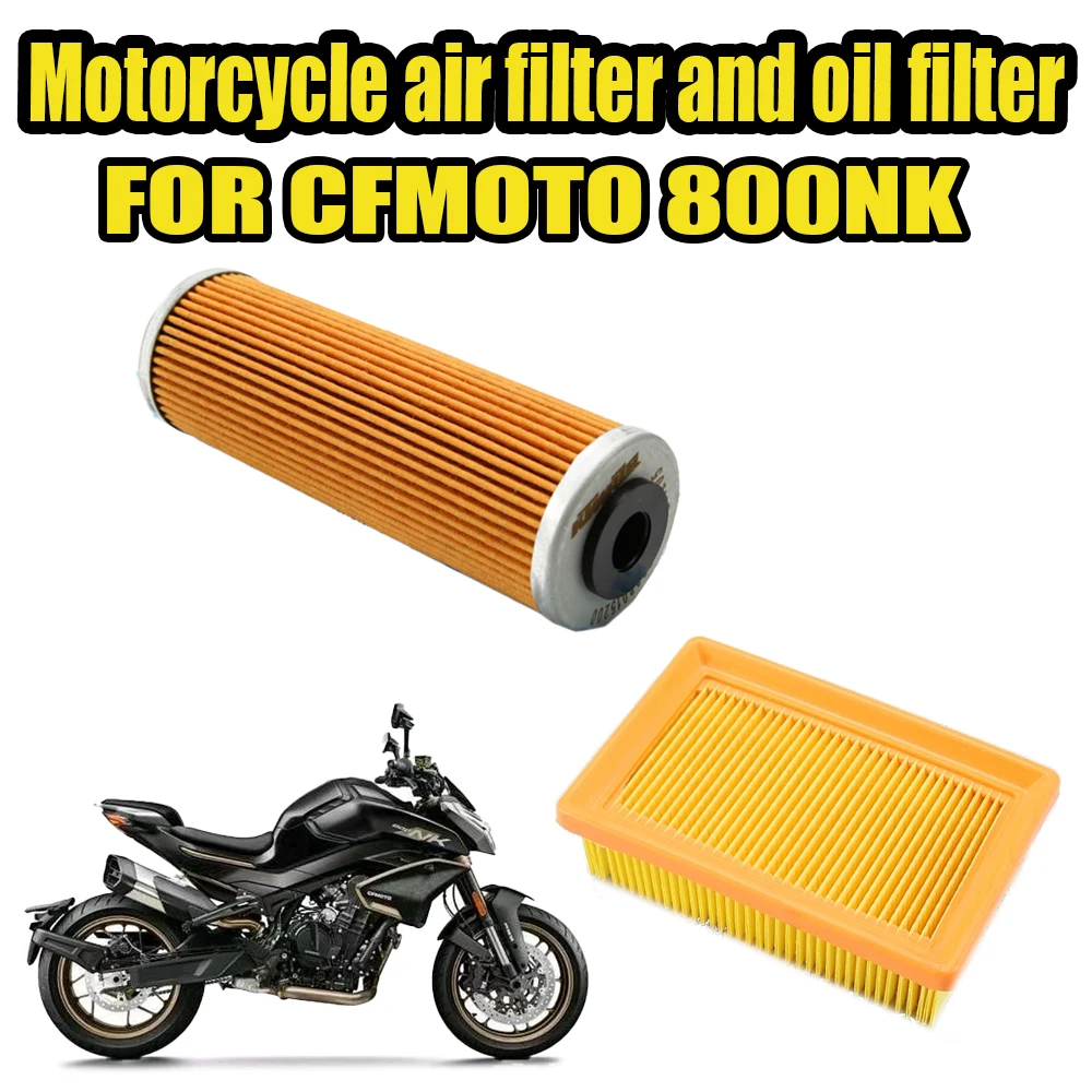 

For 2023 2024 2025 CFMOTO 800NK NK 800 NK800 NK Motorcycle Air Filter CF800-7-7A Air Grid Oil Filter Accessories