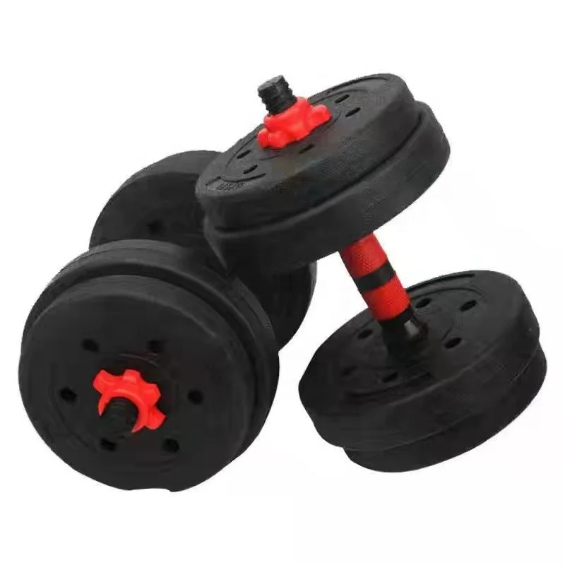 Chinese professional dumbbell manufacturer cement weight lifting dumbbell set 10kg 15kg 20kg 30kg 40kg