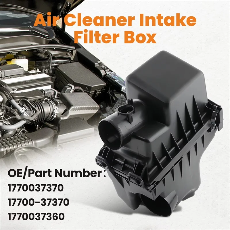 

F9-Air Intake Cleaner Box Housing Assembly For Toyota Corolla LE 1.8L 2020 2021 2022 Air Filter Cartridge 17700-37370