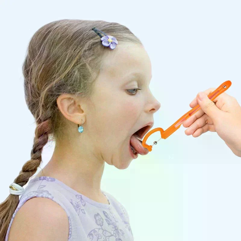 4PCS 3/4Pcs Kids 3/4 For Baby & Kids Tongue Tip Lateralization Elevation Tool Tongue Tip Exercise Oral Muscle Training Autism