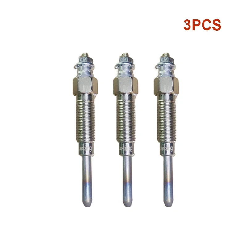 

Набор из 3 свечей накаливания MM 43214801 30L66-00302 для двигателя Mitsubishi L2A L2C L2E L3A L3C L3E MT14 MT15 MT16 Mahindra 1816 1815 Трактор