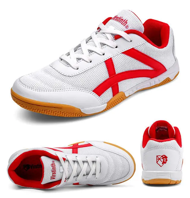 Breathable comfortable lightweight high quality new professional table tennis shoes couple models outdoor walking shoes