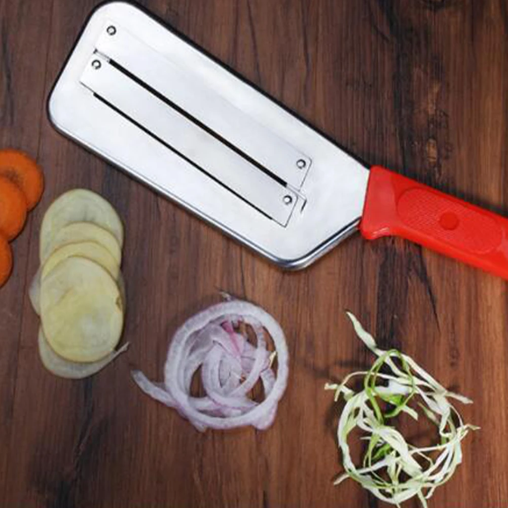 

Multifunction Vegetable Slicer Kitchen Tool Stainless Steel Veggie Chopper Potato Carrot Cucumber Fruit