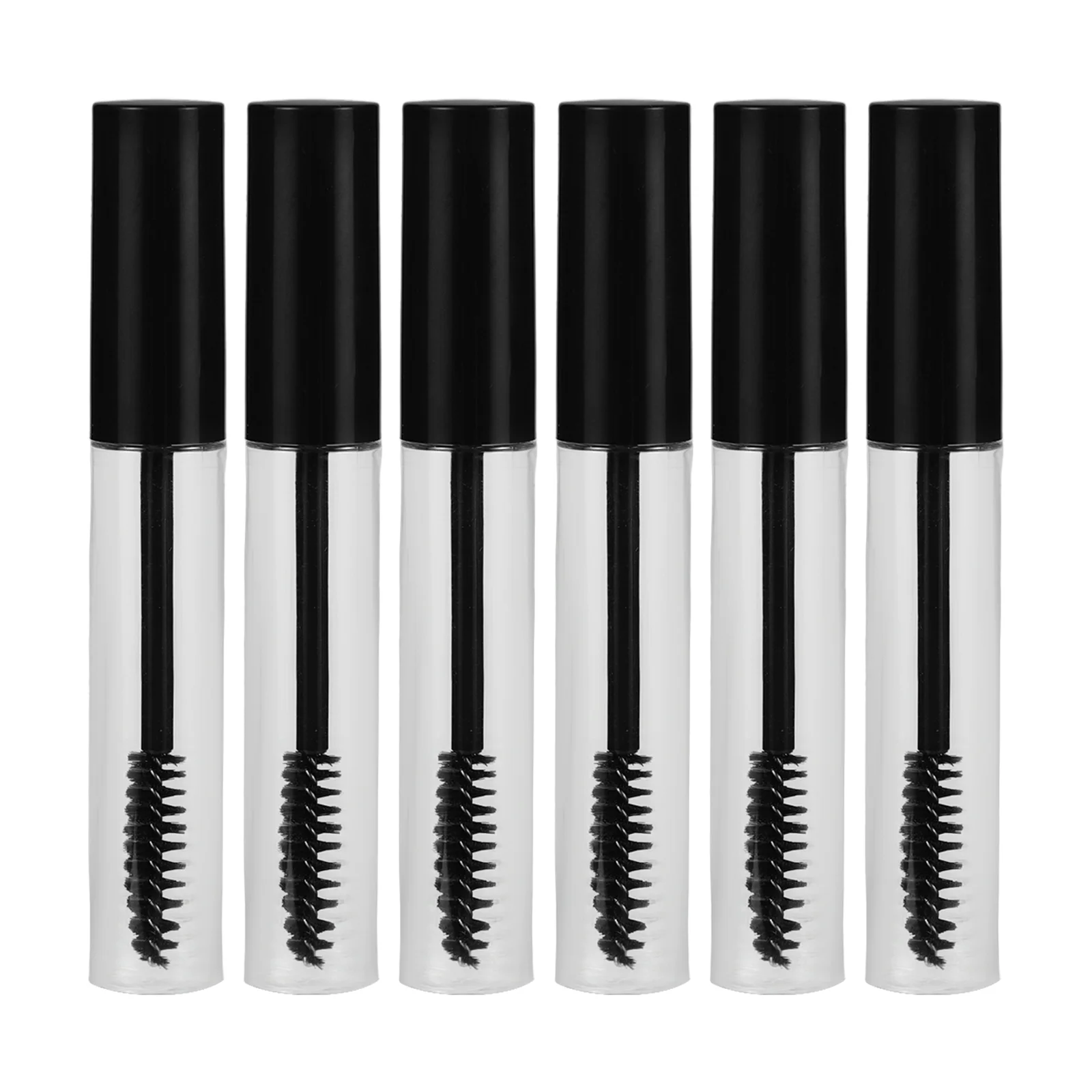 5-delige lege buis make-up kwasten DIY wimper serum groei wimper mascara zwart