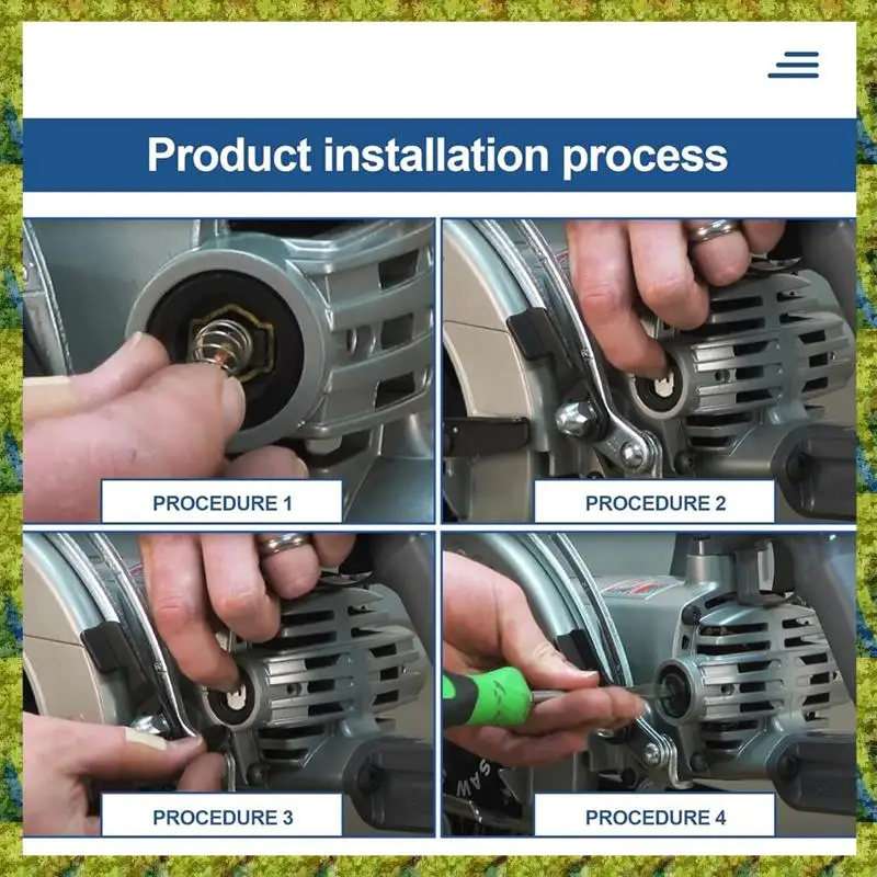 فرشاة كربون UISN 2610320391 لـ 1619X08020 1619X07410 1619X01351 متوافقة مع منشار HD77 - S77 CIR (6/حزمة) #2