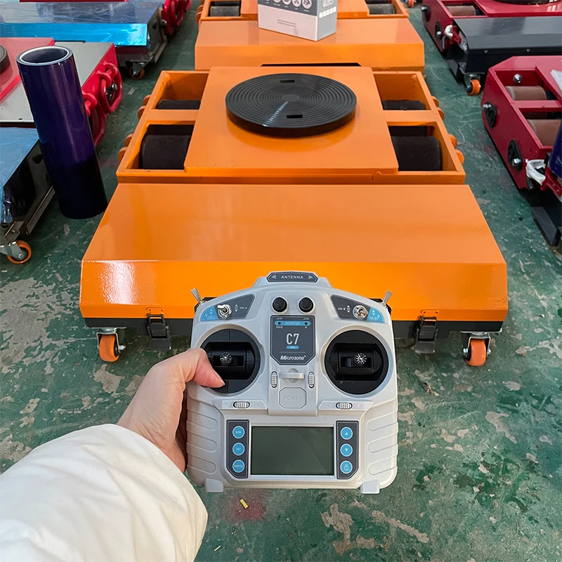 

20-ton Heavy-duty Remote-controlled Electric tank Vehicles Used for Supermarket Roller Skates for Transporting Heavy Objects