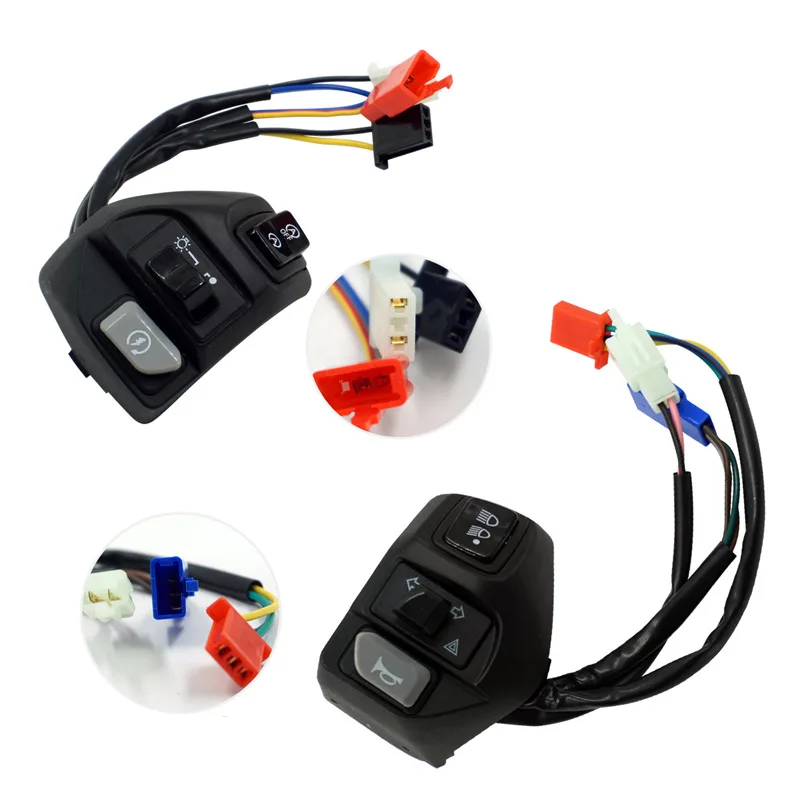 for AEROX155 Handle Seat Switch Motorcycle Part ABS Plastic 22mm Diameter Compatible with Handlebar and Riding Control