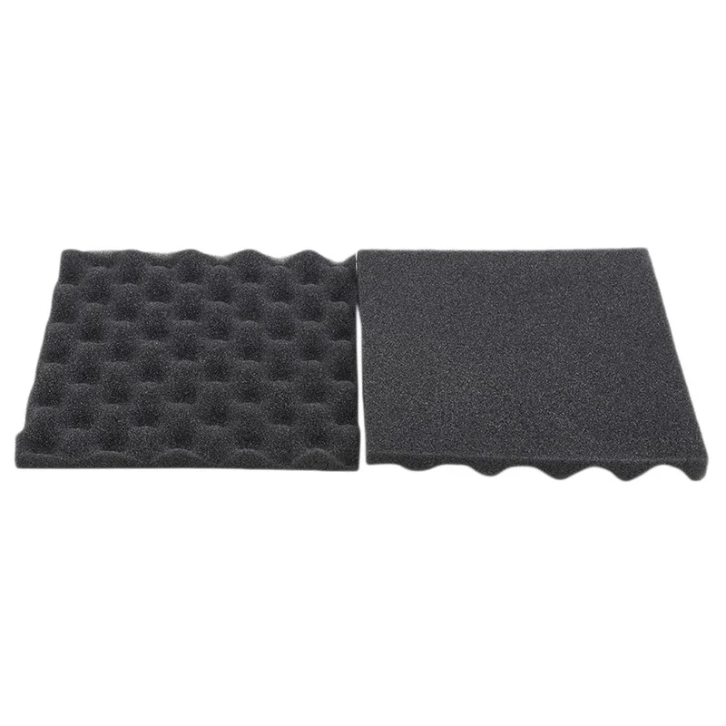 12 Pack Studio Acoustic Foams Panels Sound Insulation Foam 25x25cm Suitable For Recording Studios Control Rooms Vocal Booth