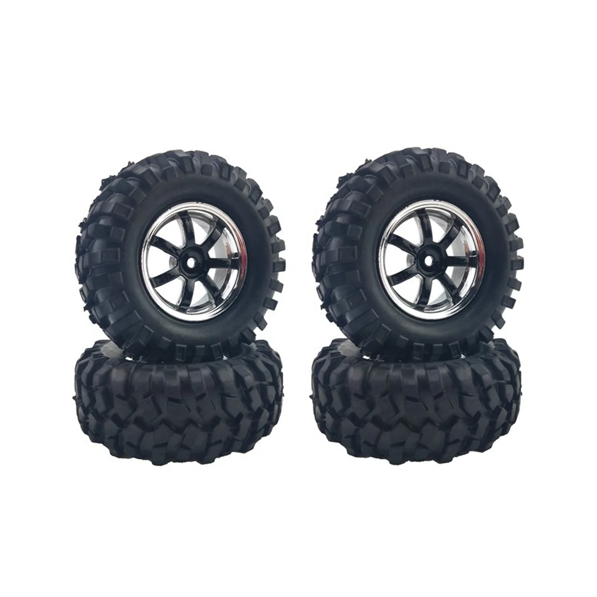 4 Pcs for D90 F350 SCX10 CC01 1/10 Simulation Climbing Car 1.9 Inch 96MM Climbing Tire,Modified and Upgraded Accessories