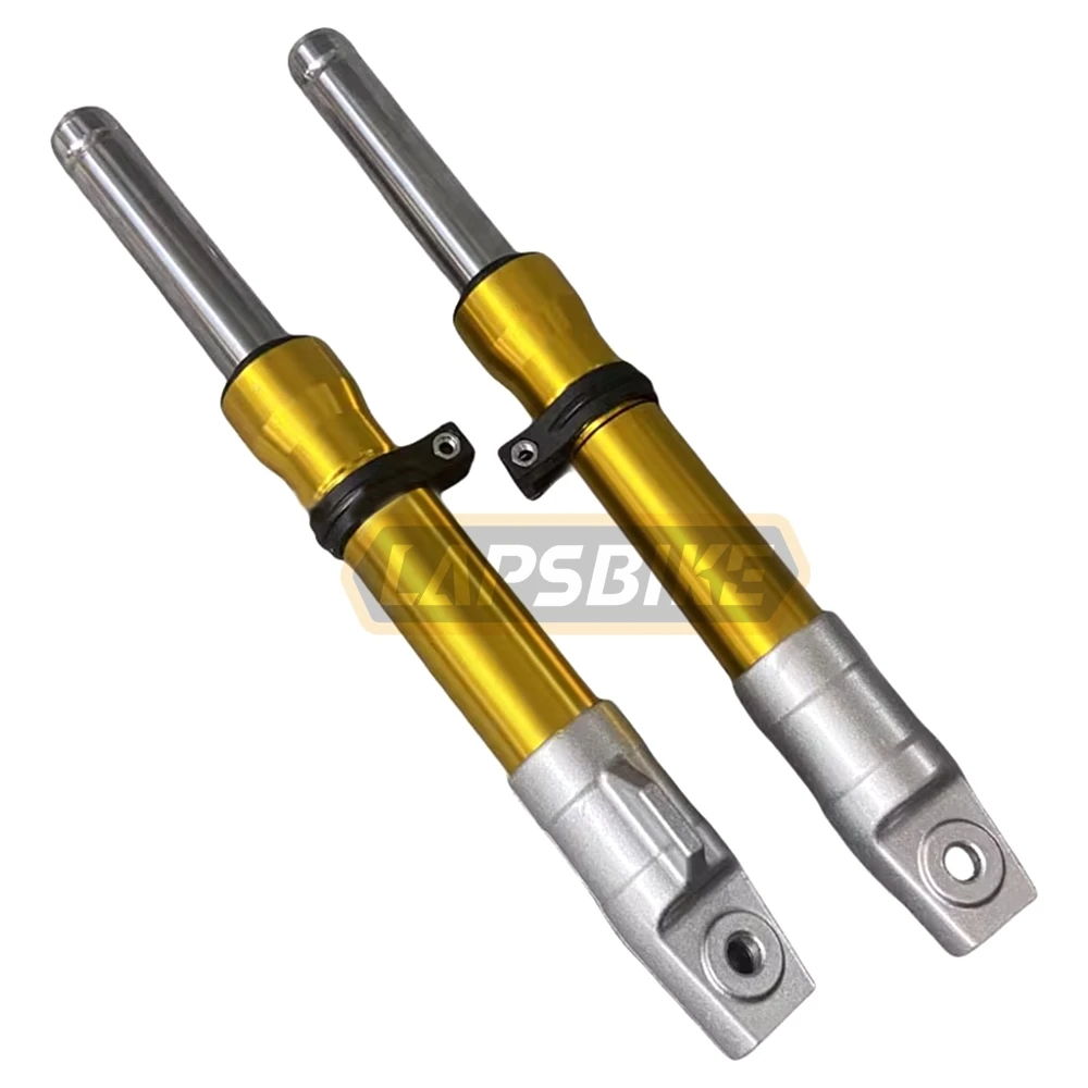 Для Honda DIO50 AF17/18/27/28 ZX34/35 Z4 55/56 передняя вилка мотоцикла, передний амортизатор, барабанный тормоз, модифицированный 27 ядер, 370 мм