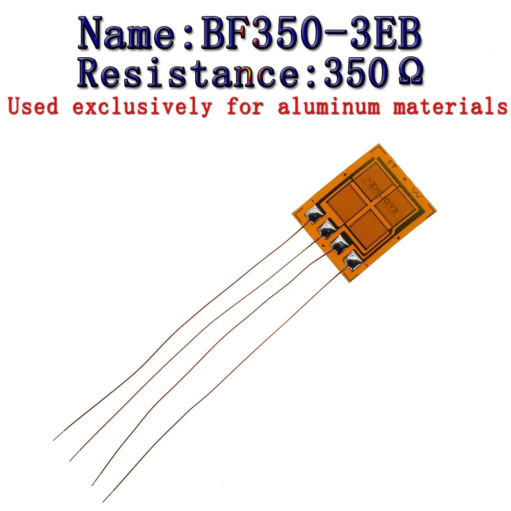 

10pcs Strain Gauge High Precision weighing Pressure Sensor BHF/BF350-3EB Full Bridge Strain Gauge Foil 350ohm