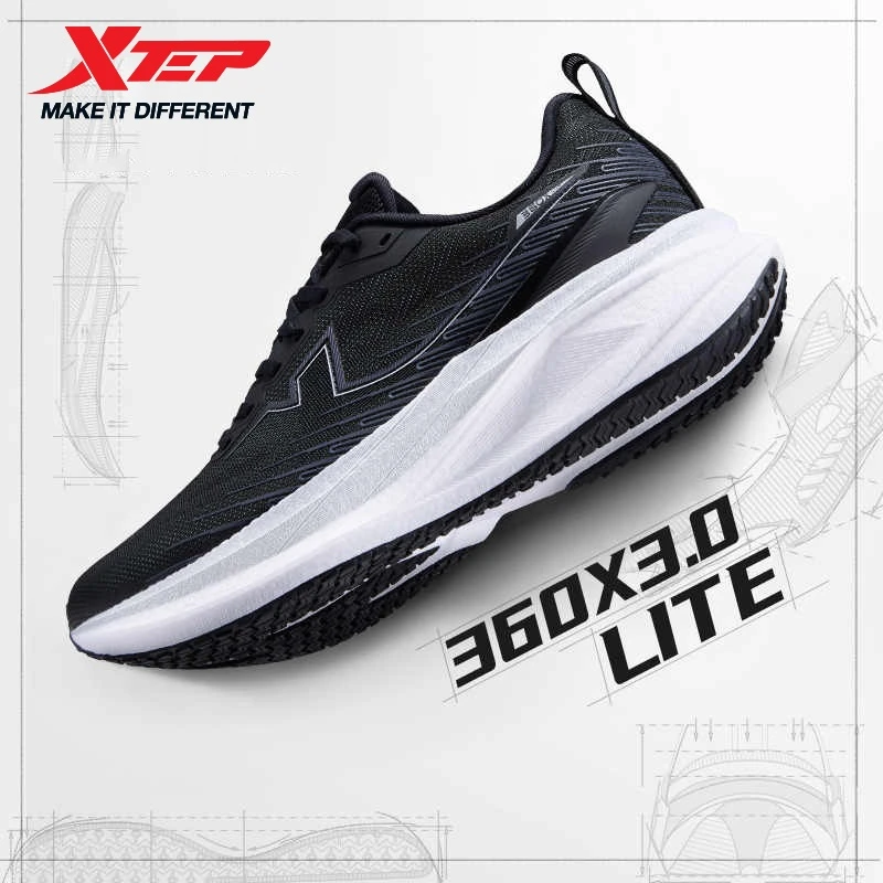 Xtep 360X 3.0 LITE Fashion Comfortable Soft Shock Absorption For Women's  Durable and Water Proof Shoes 974218110006