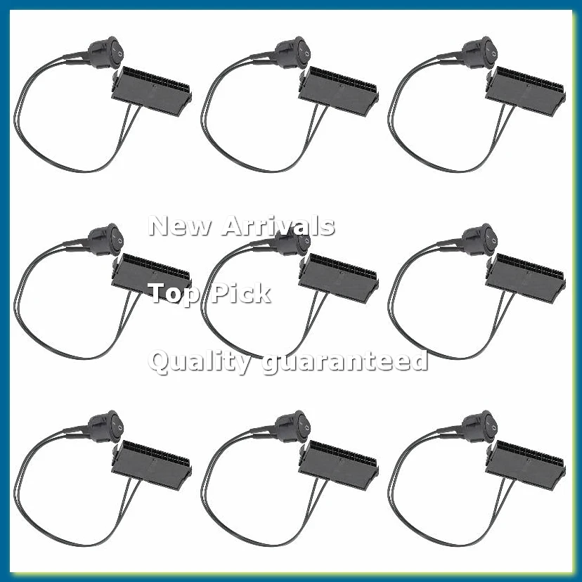 6Pack X(24 Pin Female ATX PSU Power Supply Tester, Up Jumper ON OFF Switch Cable 18AWG 30CM
