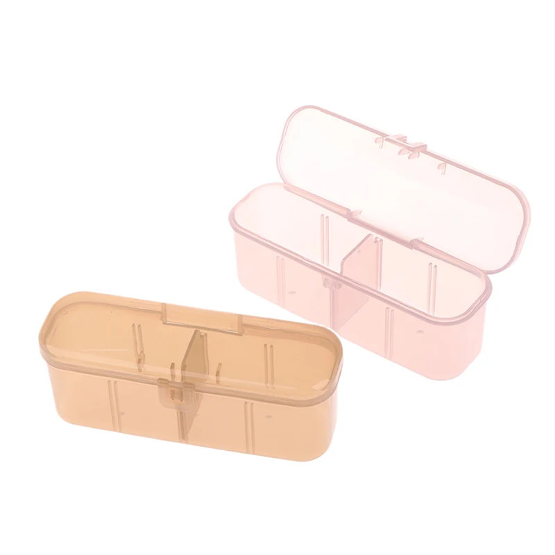 Dustproof Contacts Storage Box Transparent With Cover Disposable Contact Lenses Boxes Large-Capacity Multipurpose Storage Box