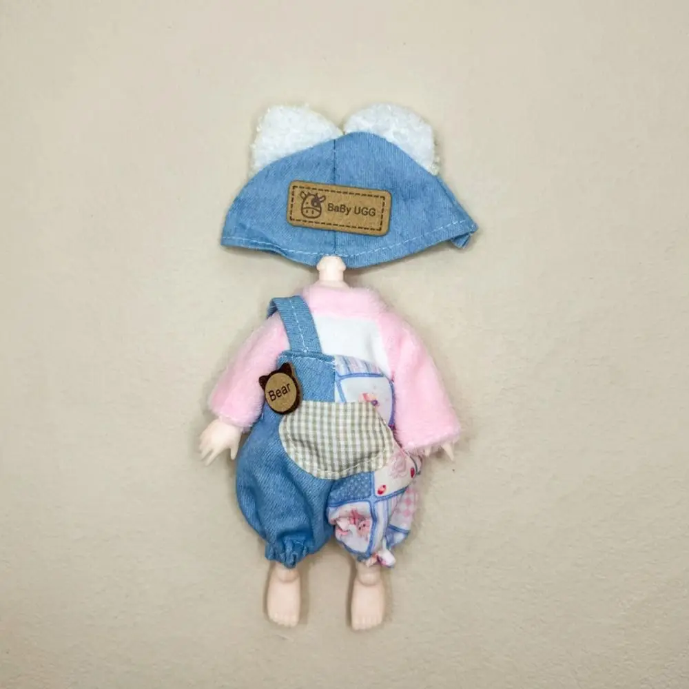 かわいい 16 〜 17 センチメートル BJD 人形の服愛らしい手作り人形アクセサリー服 DIY 高品質女の子ギフト OB11 、 1/12 Bjd