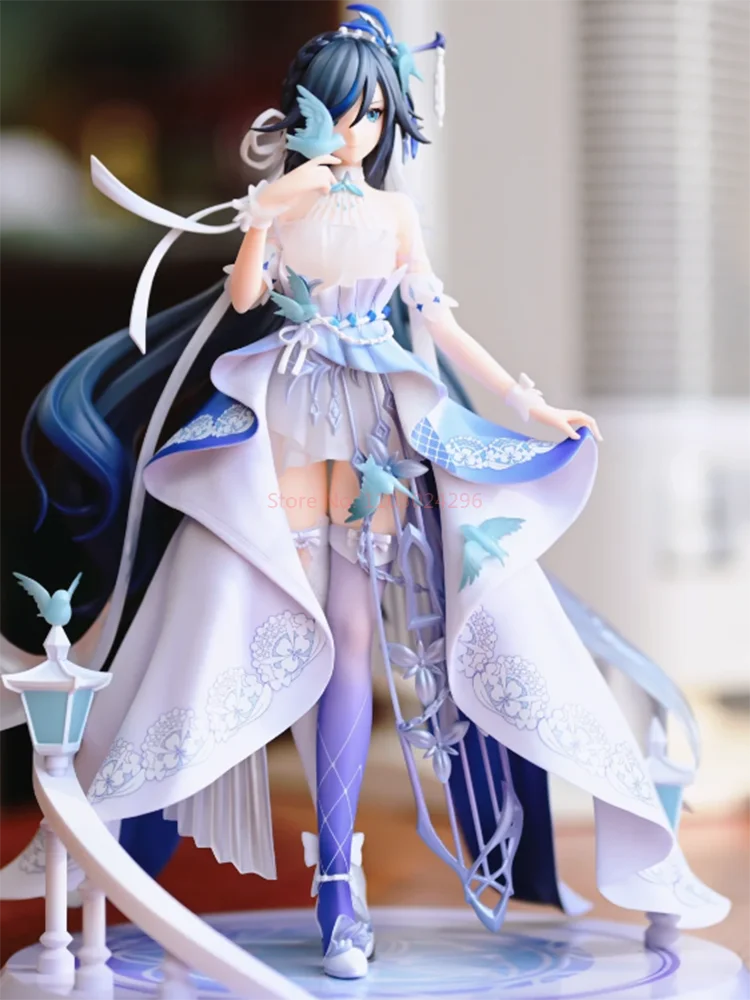 26.8cm Genuine Honkai Impact 3rd Anime Figure Mihoyo Apex Toys Fuhua Kawaii Jade Bird Court Ver Model Toys Girl Surprise Gifts