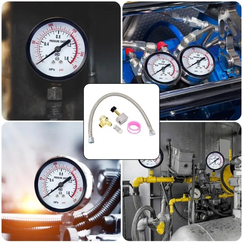 652F Air Compressor Check Valves Battery Valves Kits Air Compressor Tube Flexible Hose Replacement Power Tool Accesoories