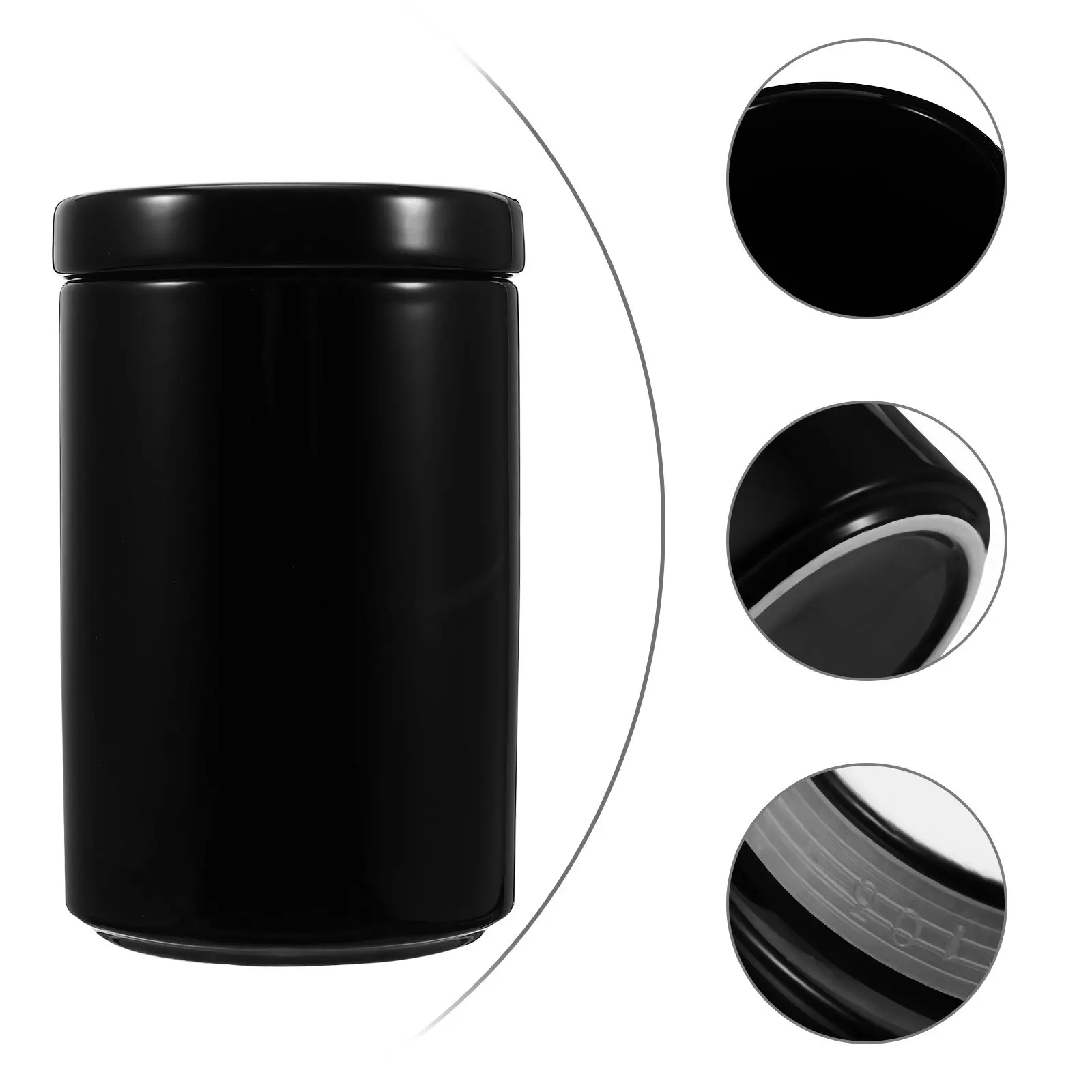 

1 шт. керамическая банка для хранения в скандинавском стиле, герметичный контейнер для кухни, для чая, сухих продуктов, зерна, сахара, орехов