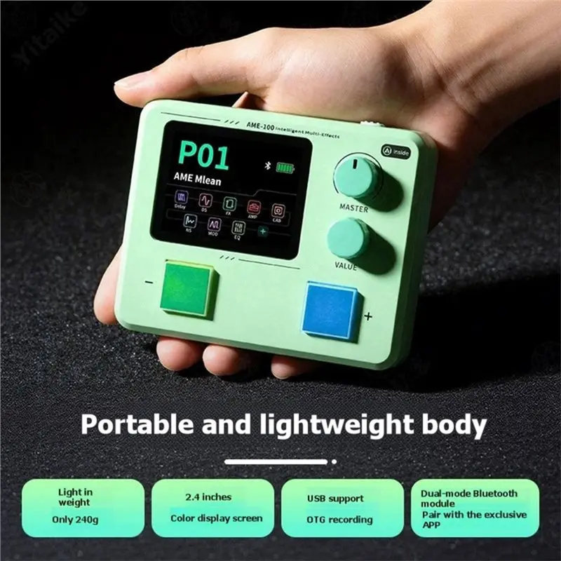 Superior-AI Intelligent Guitar Multi-Effects Pedal Processor