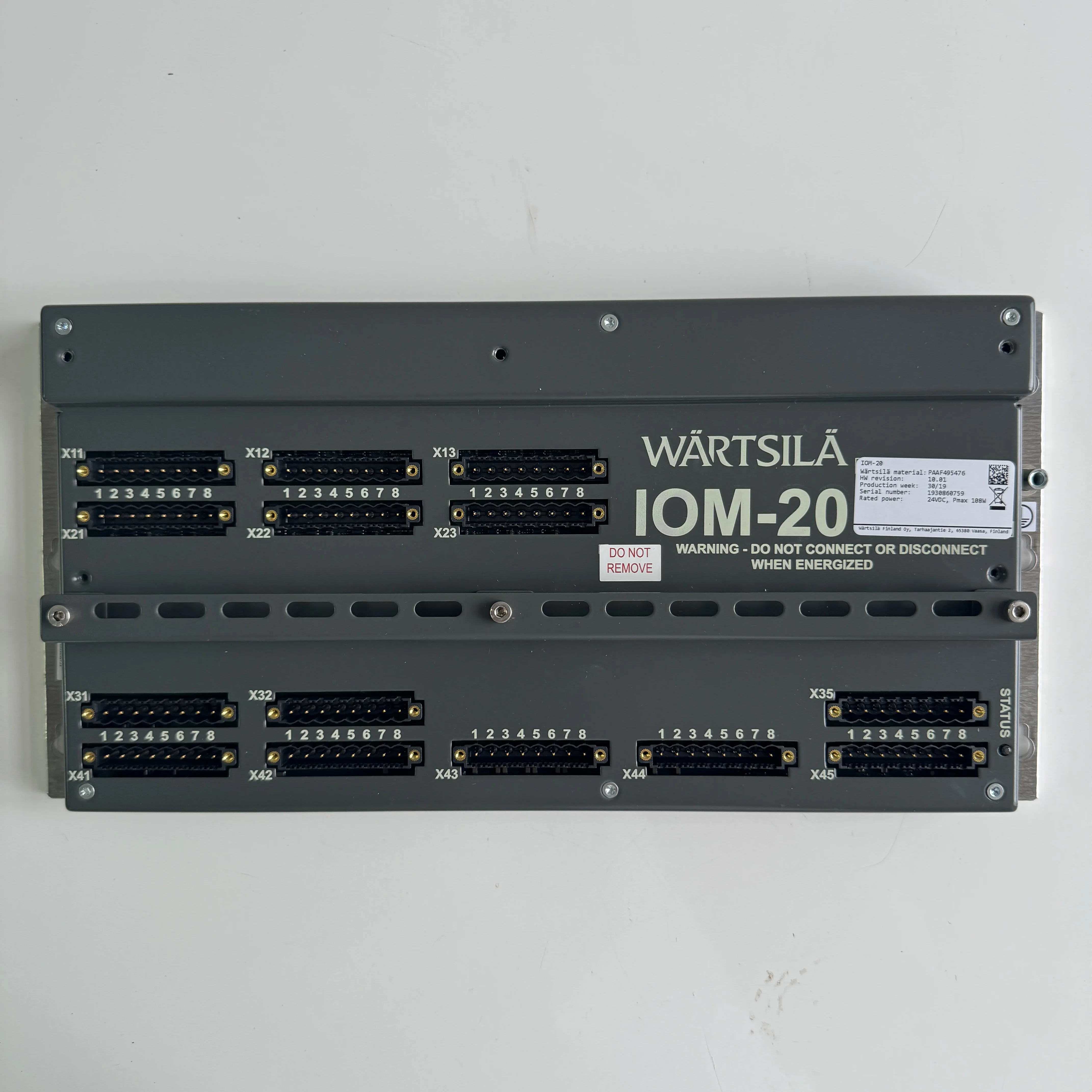 WARTSILA IOM-20 MODULE