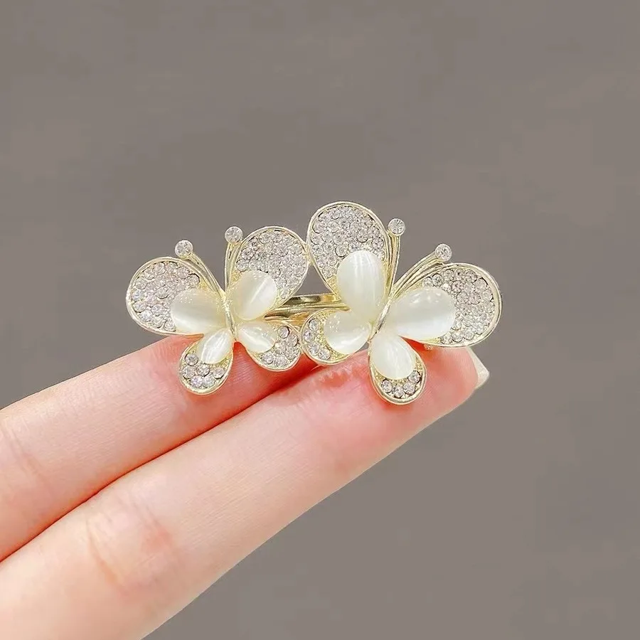 

Delicate Rhinestone Hair Clip for Women and Girls Hair Accessories Mini Duckbill Clip Hairpin