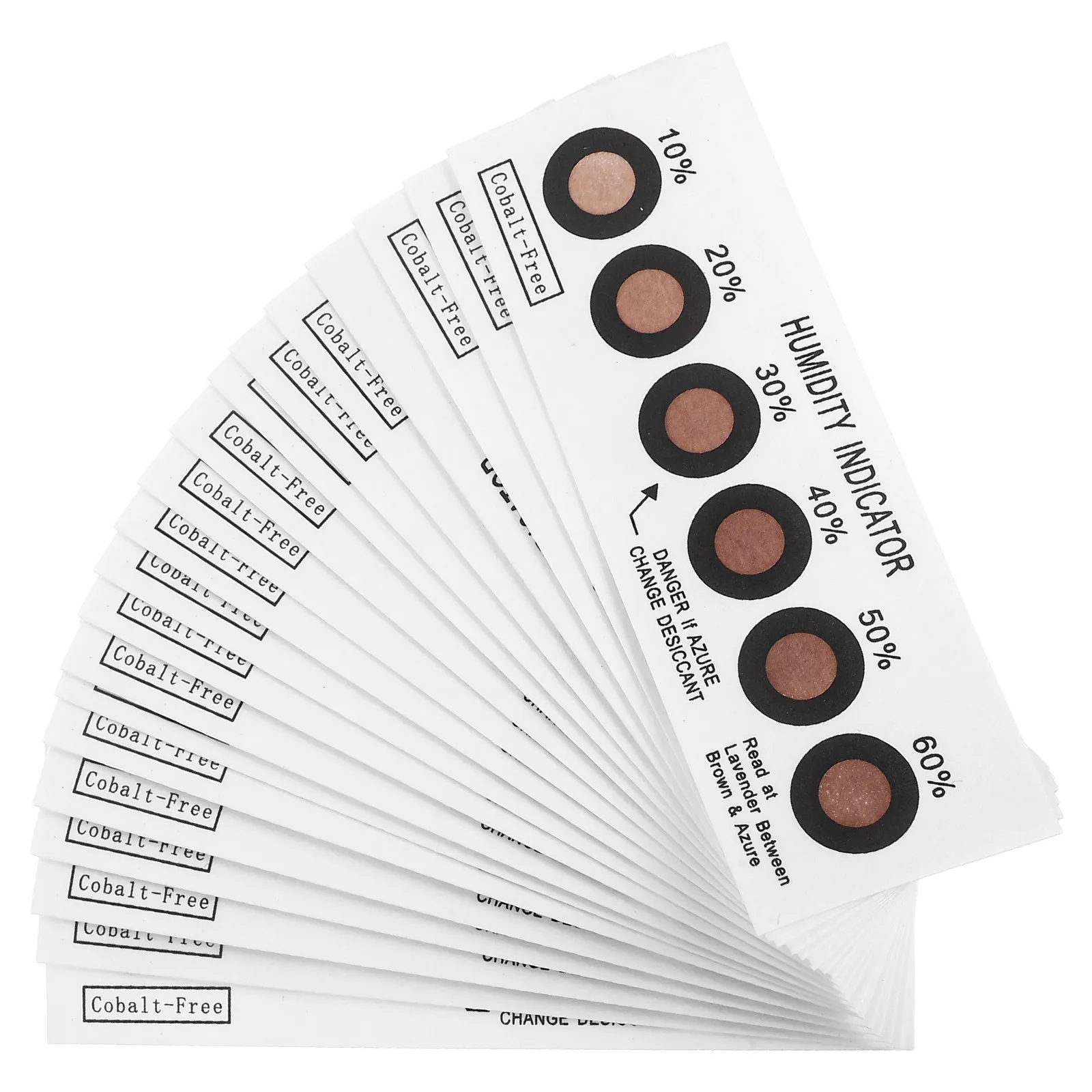 20Pcs Humidity Testing Cards Moisture Indicator Paper Reusable Electric Device Detection Tool for Household Use