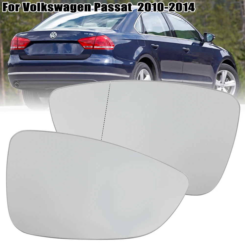 Rearview Mirror Glass Lens Mirror for VW EOS VW PASSAT VW SCIROCCO VW BEETLE 2011-2014 EU Version Heated Car Accessories