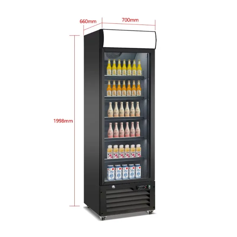 Multideck Display Upright Chiller Commerical Display Freezer Drinks Showcase Refrigerator