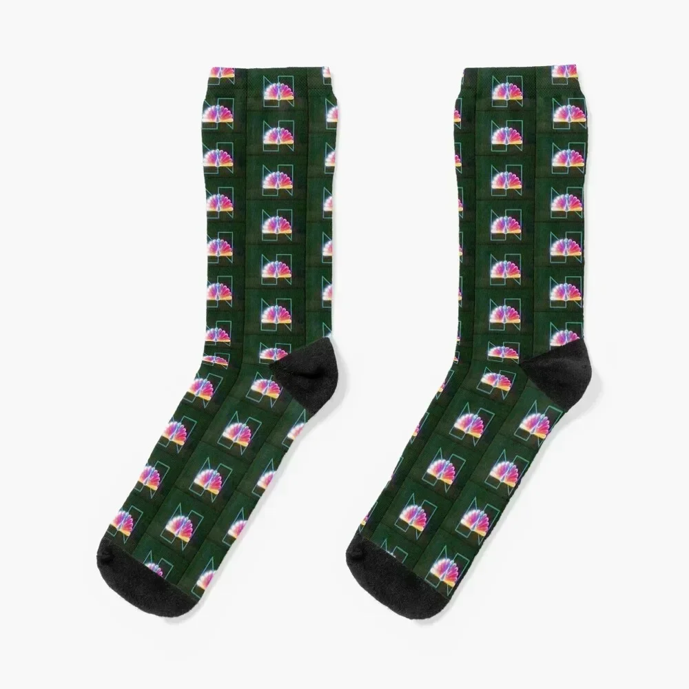 

NBC logo 1978 Socks Toe sports kids Man Socks Women's