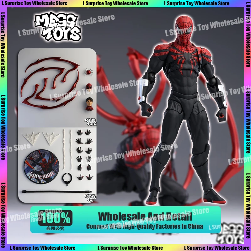Neu-Hot Chaos Toys Superior Spider Man Doctor Octopus Peter Parker Messtoys Spiderman Neighbor Anime Action Figure Geschenke Spielzeug