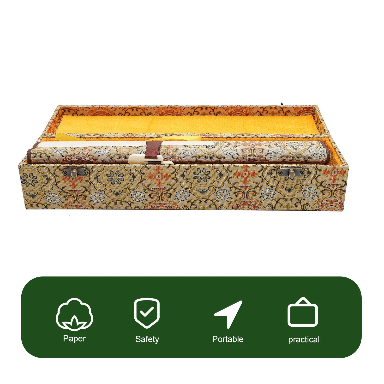 

1Set Calligraphy Paper Chinese Scroll Professional Blank Painting Paper Portable Multi-Use Writing Painting Accessory