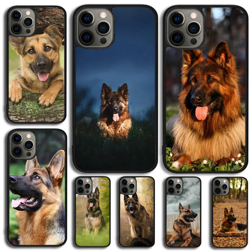 German Shepherd Dog Phone Case Cover For iPhone 15 16 14 Plus 11 12 mini 13 Pro Max Apple X XR XS max