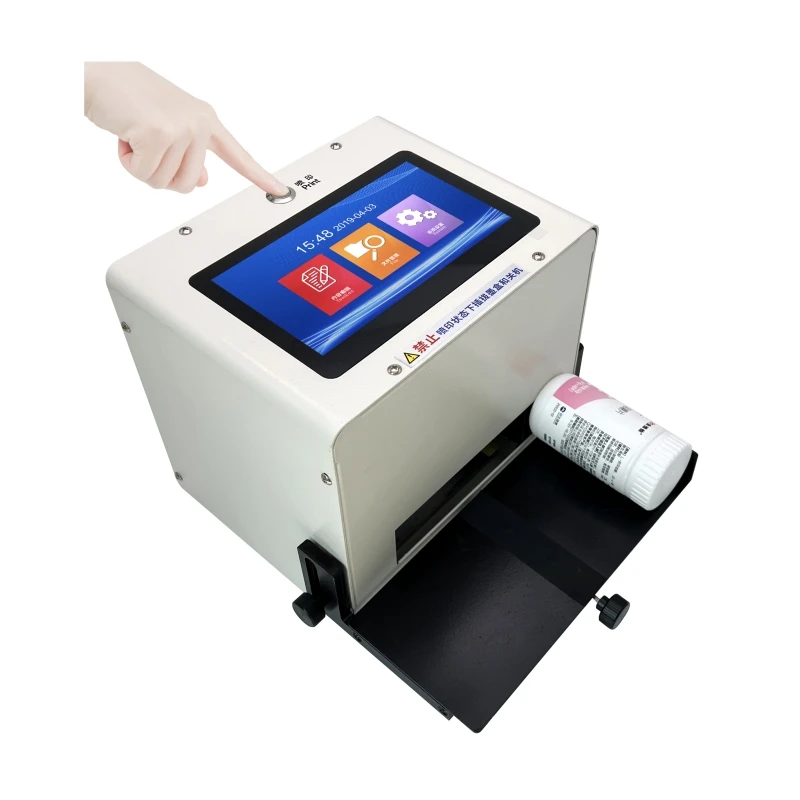 NBER HM288/OH2 Industrial Inkjet Printer 25.4mm Print Length Semi-Automatic 7-inch Touch Screen All-in-One Quick Dry Coding