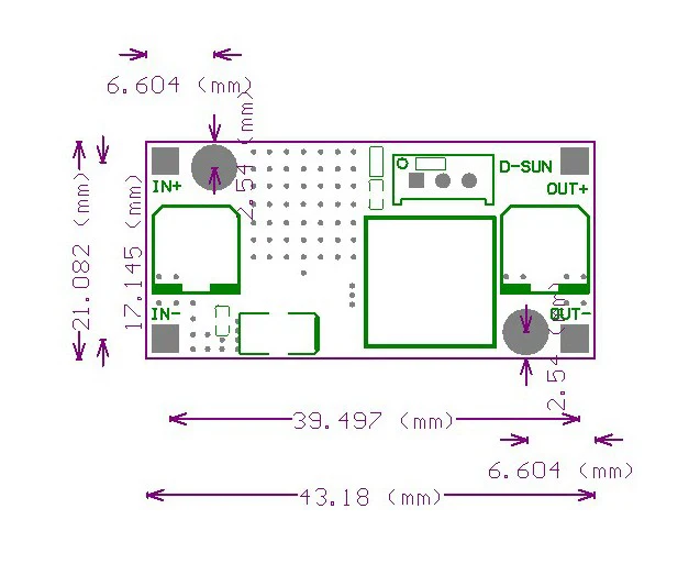 LM2596s DC-DC modulo di alimentazione step-down modulo step-down regolabile 3A regolatore di tensione LM2596 24V 12V 5V 3V