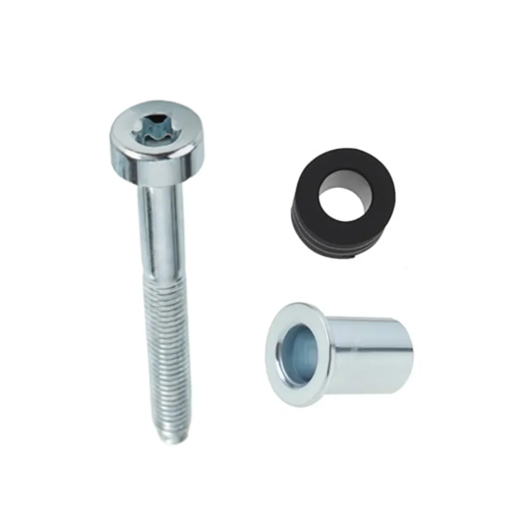 Compatible Chainsaw Brake Components Bolt Sleeve Set Chainsaw Brake Kit Enhanced Safety Wear Resistant Components