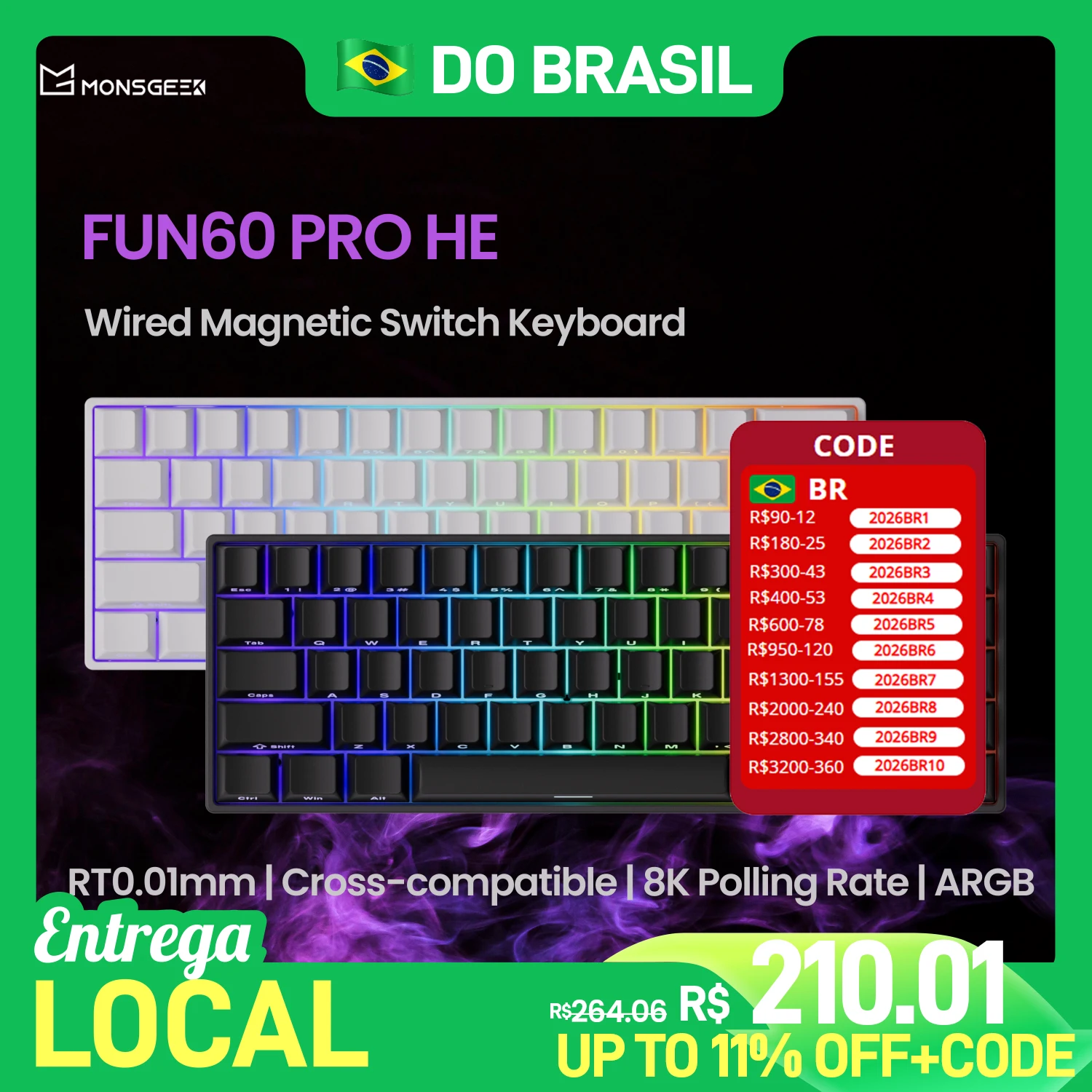 Why the MonsGeek FUN60 PRO Mechanical Keyboard is the Ultimate Choice for Gamers and Typists