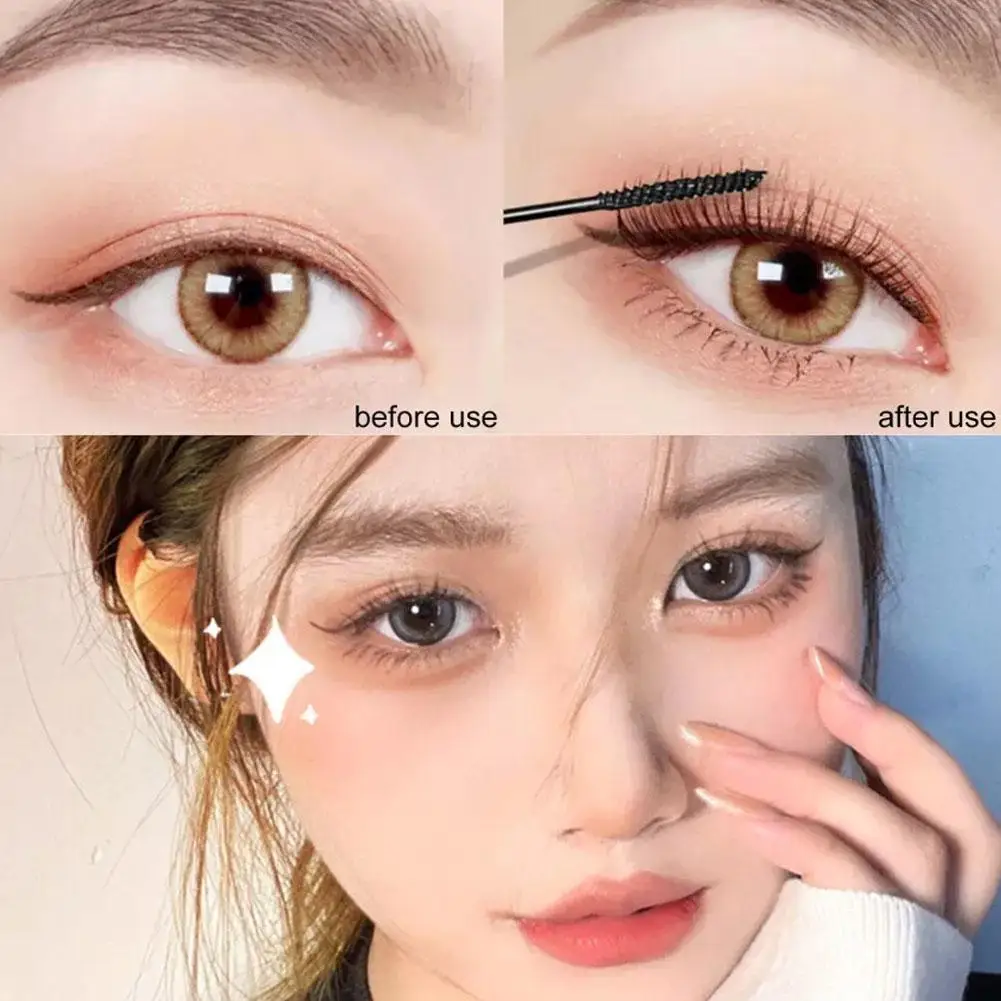 New Magic 4 Colors Skinny Mascara Magic Color Waterproof Fiber Silk Eyelash Mascara Slender Long Dropshippng Stay Mascara Y1H8