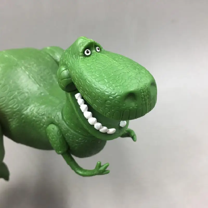 Disney Toy Story 4 Rex The Green Dinosaur Pvc Action Figures Model Dolls Legs Can Move Collection Toys For Children Gifts 22cm image 4