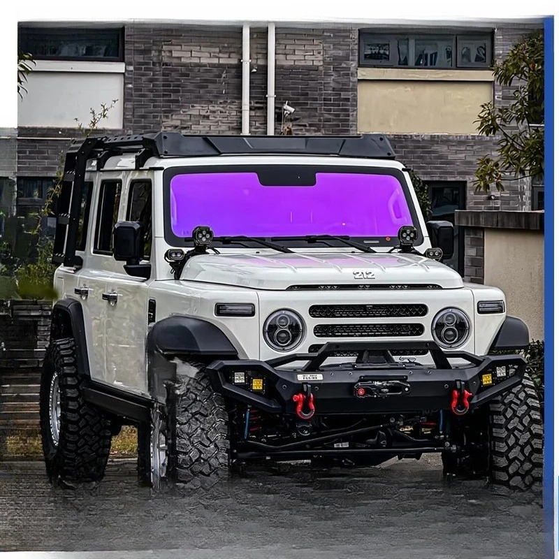 

Suitable for 212T01 luggage rack side ladder escape board expansion full roof platform modification anti-roll frame