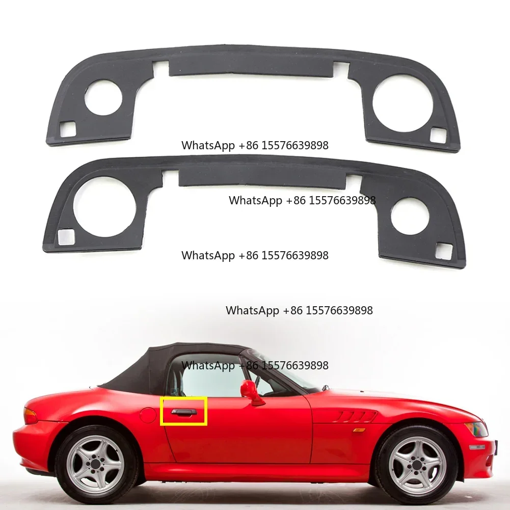 ZOCI-FOR 2Pcs Exterior Door Handle Gasket Seals For BMW 3 Series E36 5 Series E34 7 Series E32 Z3 2-Doors