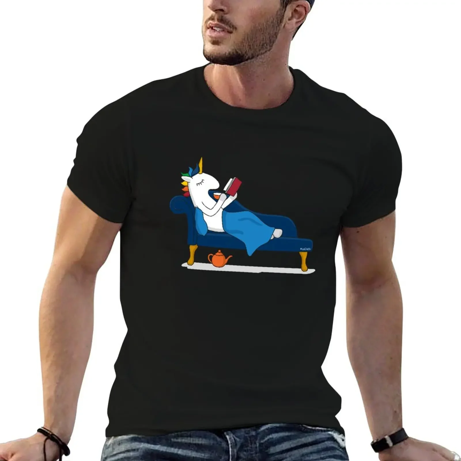 

Unicorn relaxation T-Shirt cheap stuff sports fans anime boys whites slim fit t shirts for men