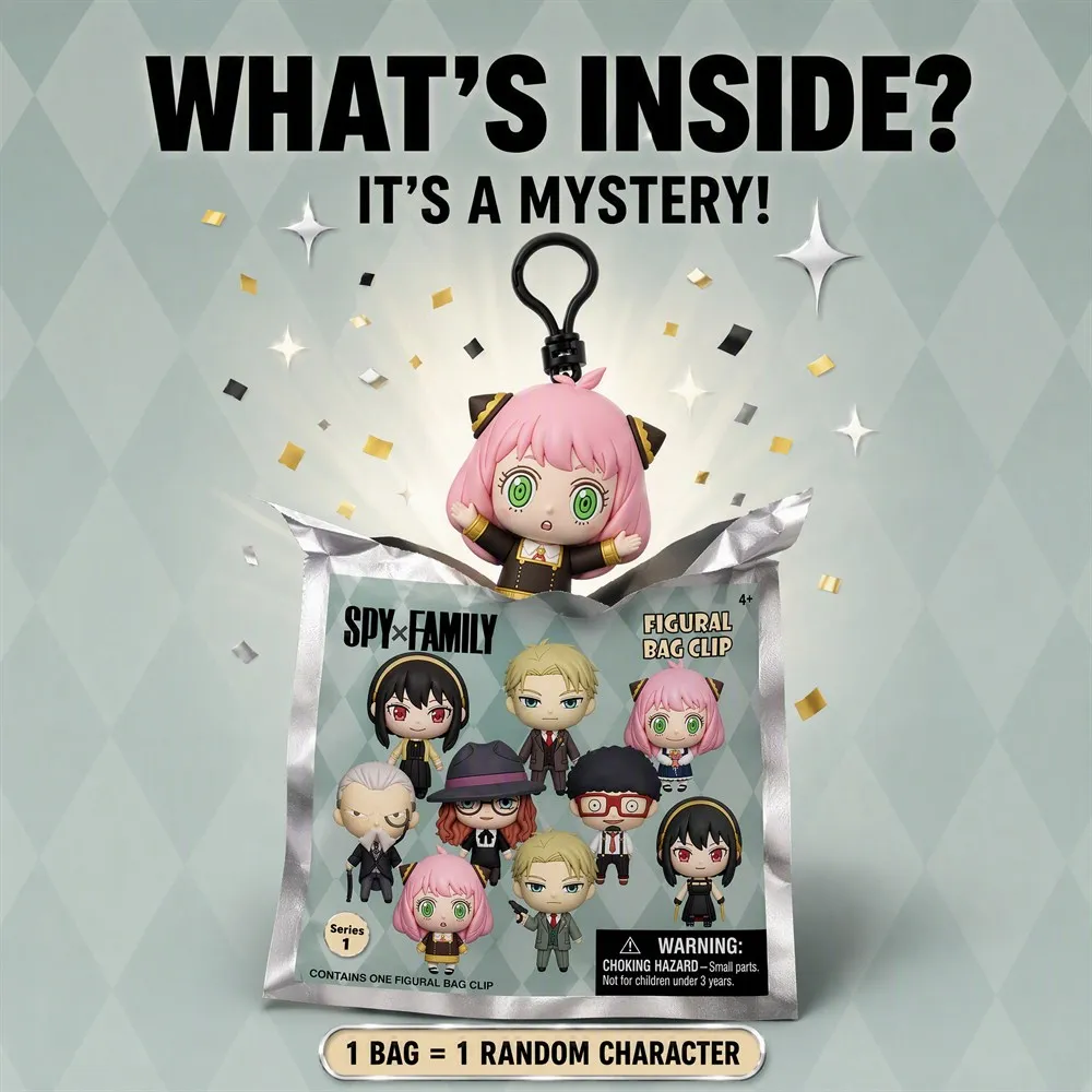 Spy x Family 3D PVC brelok do – Mystery Box Blind Bag recenzja i cena