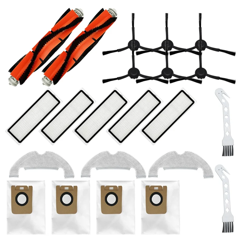 الترويج! ل Dreame L10 Plus استبدال الملحقات الفرشاة الرئيسية وفرشاة جانبية تصفية كيس لجميع الغبار القماش الملحقات فرشاة