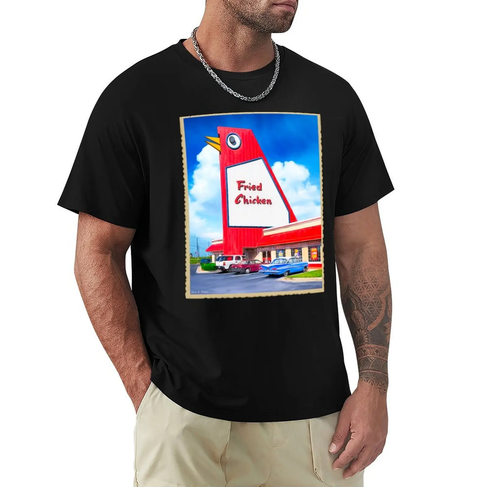 The Big Chicken - Marietta Georgia Landmark T-Shirt t shirts for man graphic tees T-Shirt