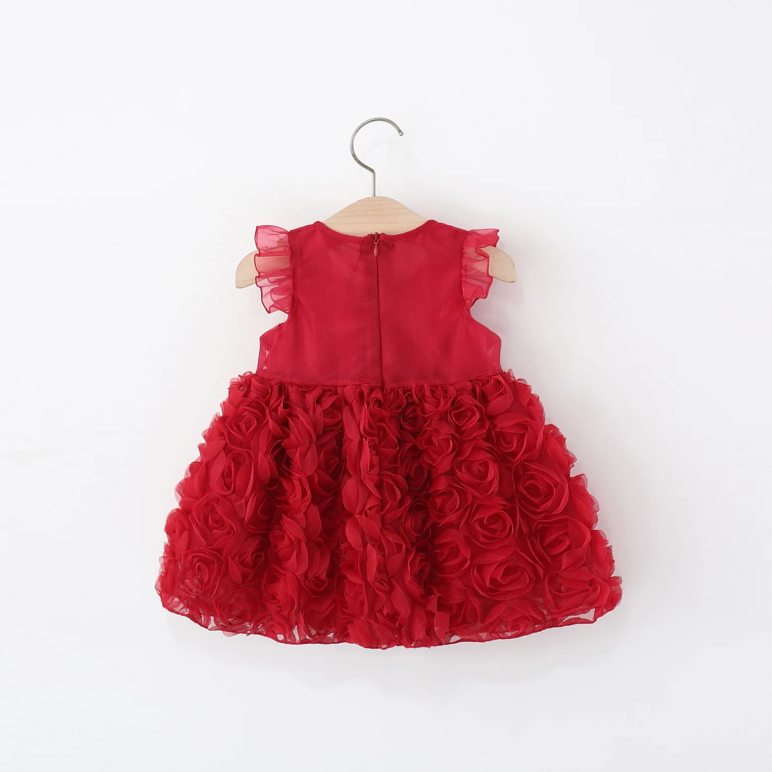 0-3 Y Adorable Baby Girls Summer Sleeveless Dress Sweet Bow Flowers Children Costume Kids Birthday Party Wedding Fairy Dresses