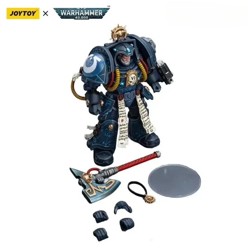

JOYTOY Warhammer 40K 1/18 Ultramarines Librarian in Terminator ArmourAnime Action Figures Model Toys Collection Gifts In Stock