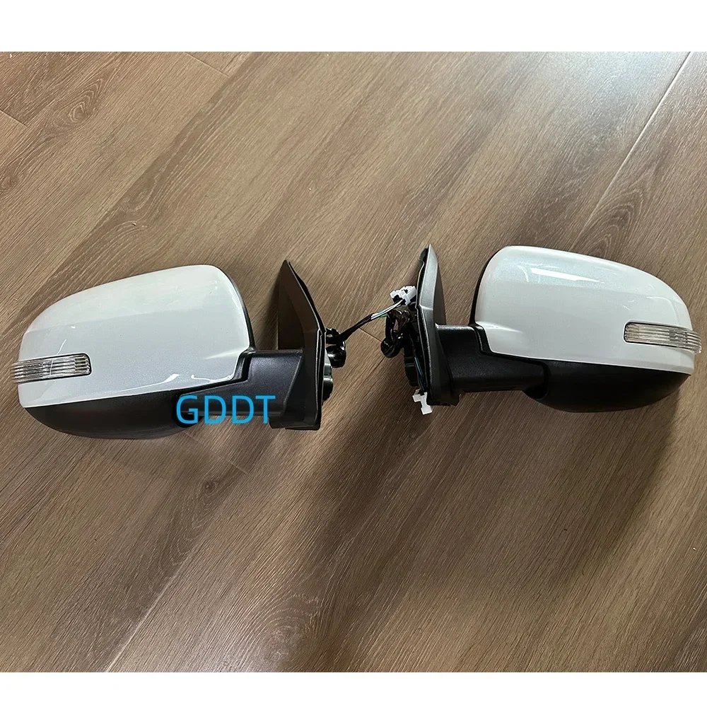 1 Pcs LHD No Painting Or White Side Mirror With Led For ASX GA 7632B433 2010-2020 With Heat Auto Fold Mirror For asx